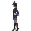 Costume femme sorcière violette profil