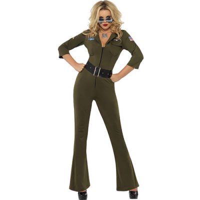 Costume femme Top Gun aviator