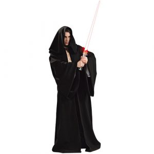 Costume homme Jedi noir Star Wars luxe
