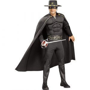 Costume homme Zorro licence