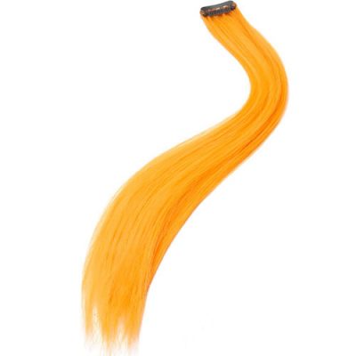 Rajout extension cheveux orange