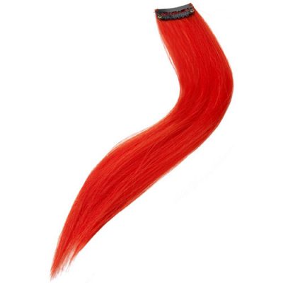 Rajout extension cheveux rouge