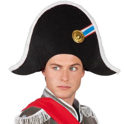 Chapeau Napoléon noir cocarde