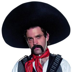 Sombrero mexicain Authentic Western noir