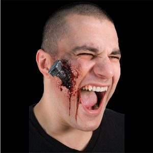 Cicatrice boulon sanglant - Maquillage Effets spéciaux Halloween horreur