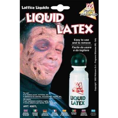 Latex liquide 28 ml Maquillage effets spéciaux déguisement
