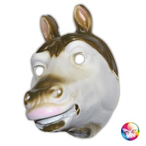 Masque plastique rigide cheval adulte