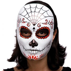 Masque squelette Las Calaveras Fête de la mort