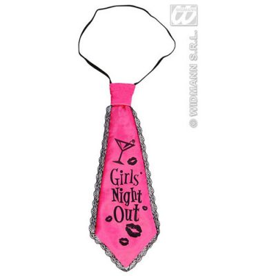 Cravate soirée filles rose - Soirée fête entre filles, accessoires deguisement