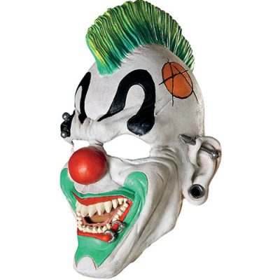 Masque clown punk rieur