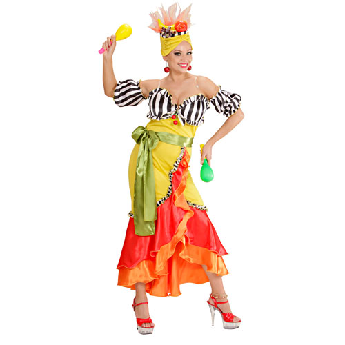 Costume femme Miranda Carnaval - Location et vente de déguisments