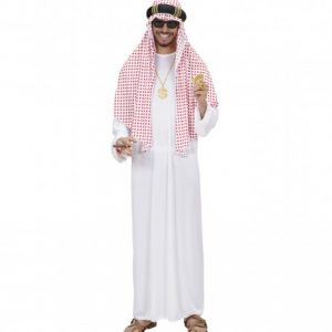 costume-homme-cheik-arabe-rouge