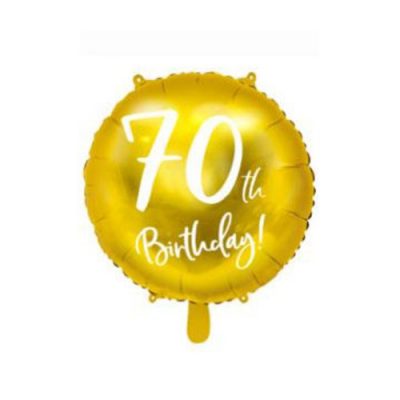ballon birthday 70 ans - alu