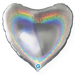 ballon-helium-coeur-holographique-argent-45-cm