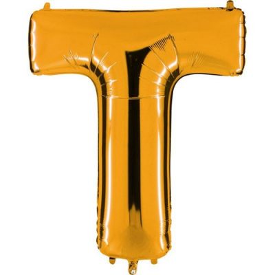 ballon-helium-or-lettre-T