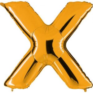 ballon-helium-or-lettre-X