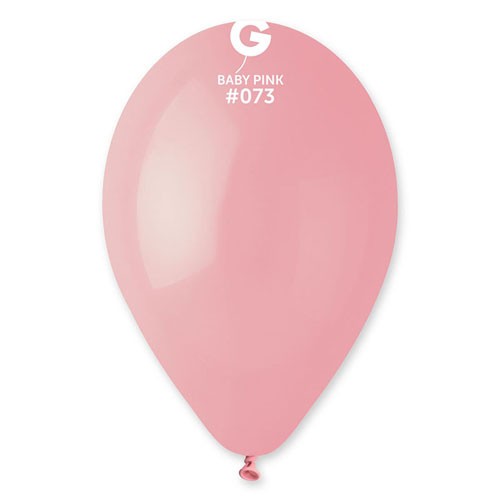sachet de 100 ballons rose pastel 30 cm - gonflage à l'hélium - ballons